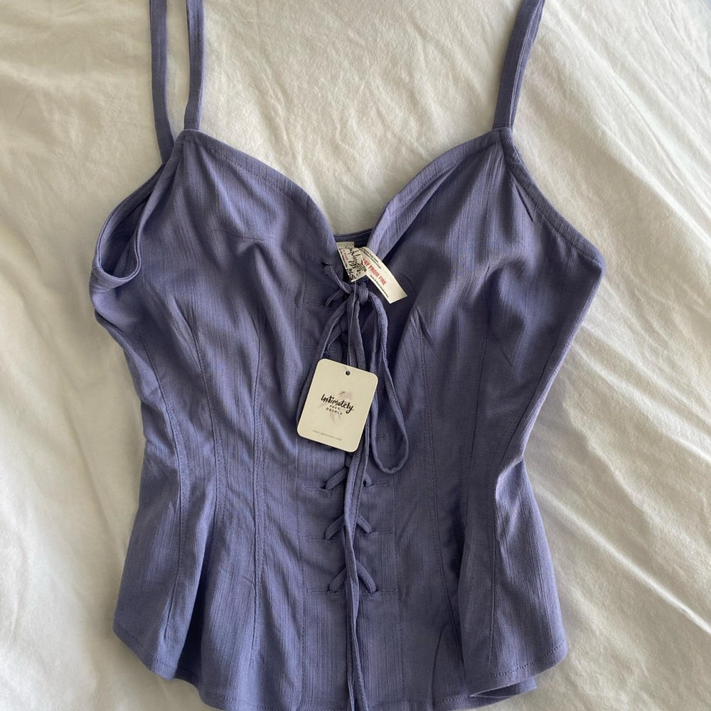 NWT Free People Corset Top - S